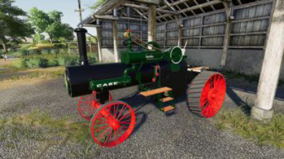 FS19 WMF Case 1919 Steam Tractor v1.0