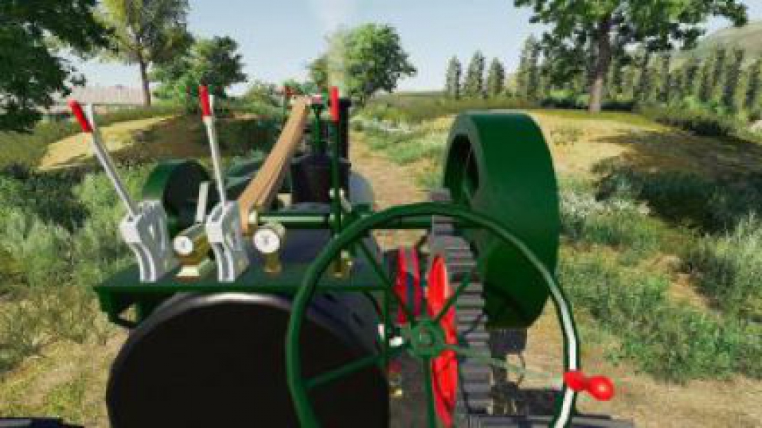 FS19 WMF Case 1919 Steam Tractor v1.0