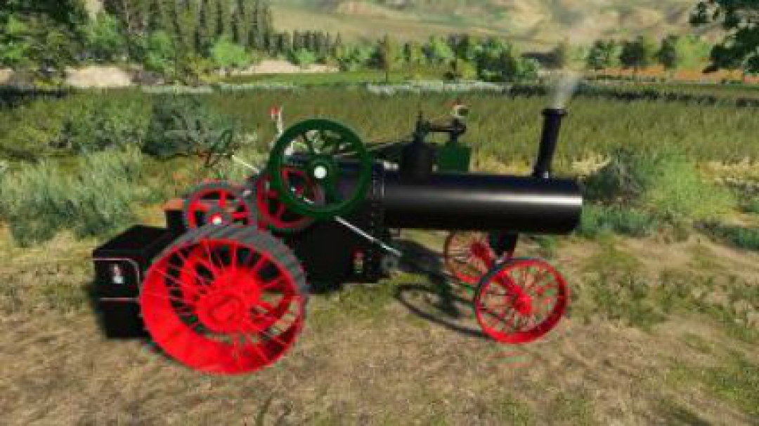 FS19 WMF Case 1919 Steam Tractor v1.0