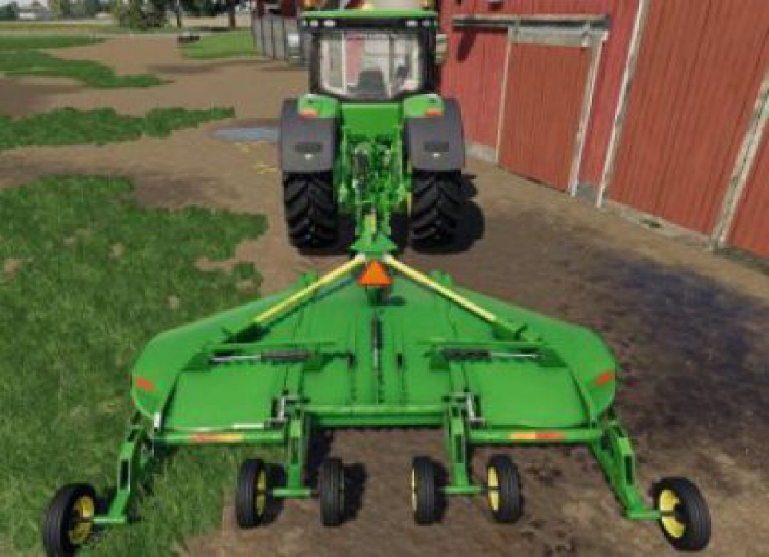 FS19 John Deere HX 15 and RHINO 4155 v1.0