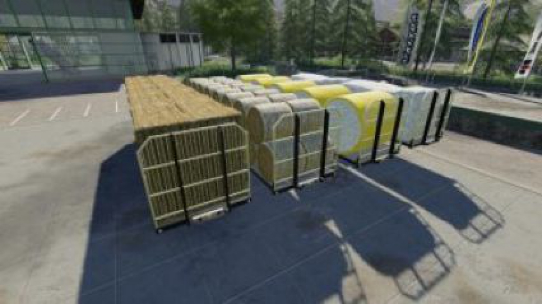 FS19 Fliegl Flatbed Semitrailer v1.2.0.0