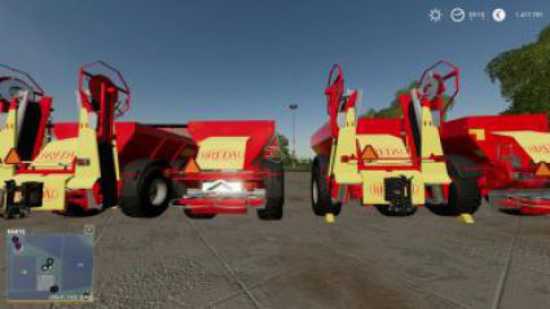 FS19 Bredal K105 / K165 with Attacher behind v1.2