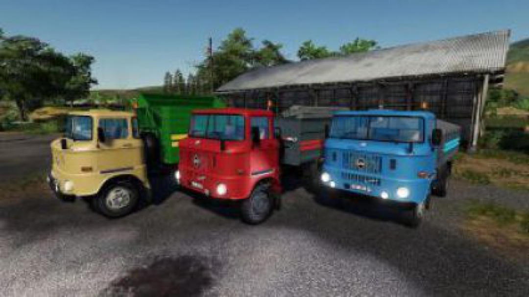 FS19 IFA W50 Grain Construction v1.0