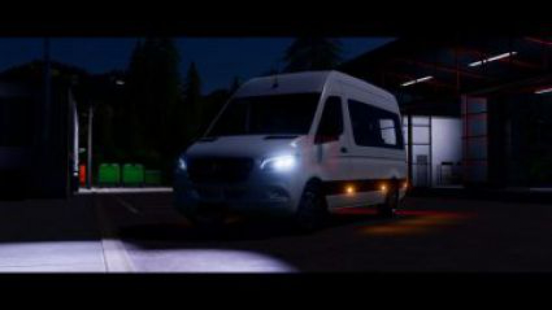 FS19 Mercedes Benz Sprinter Tourer 2018 v1.0