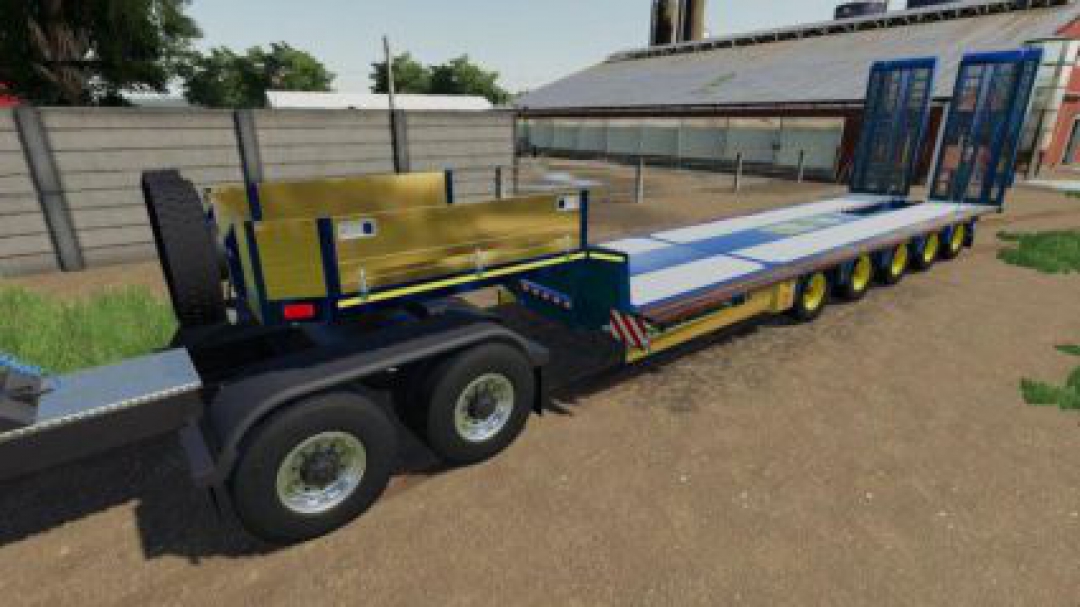 FS19 DOLL LOW LOADER TRAILER v1.0.0.0