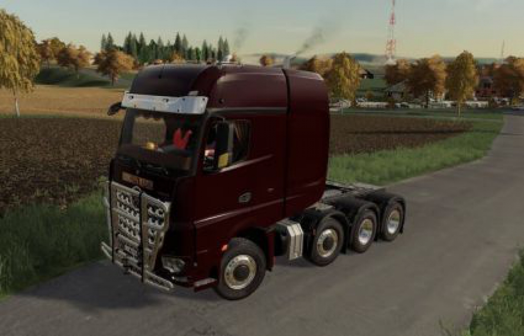 FS19 Mercedes Arocs SLT 8×4 v1.0.0.1