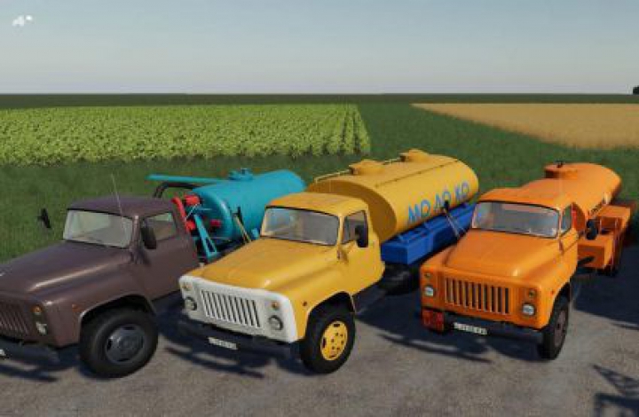 Trending mods today: FS19 GAZ 53 Modul Pack v1.1.3