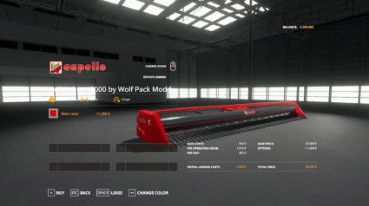 FS19 Campello Helianthus 1200 color V 1.0.0.0 category: cutters