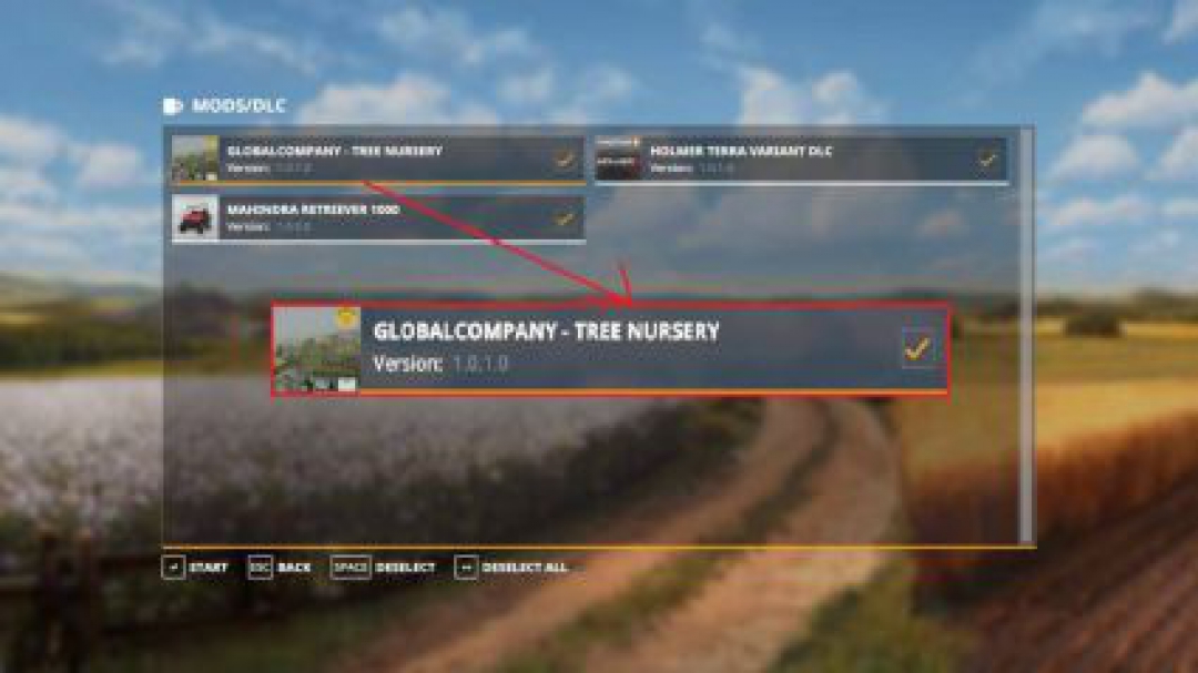 FS19 GlobalCompany – tree nursery v1.0.0.0