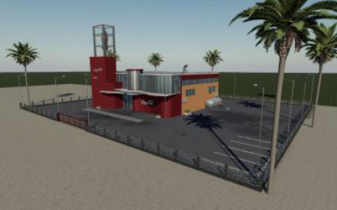 FS19 Coca Cola Factory v1.0