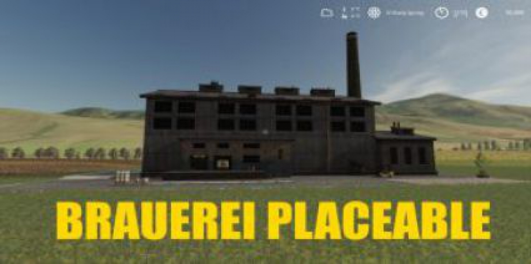 FS19 Brauerei Placeable v1.0.5