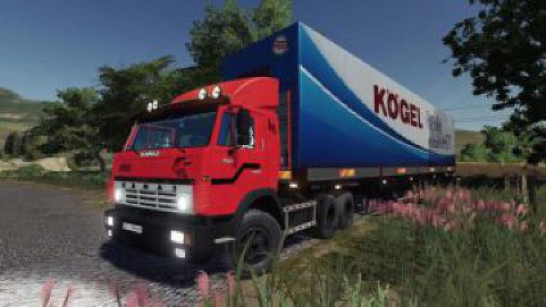 FS19 Kamaz 54102 v1.1