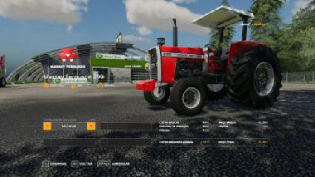 FS19 Massey Ferguson Series 290 4×2 Series 4×4 v2.1.0.0