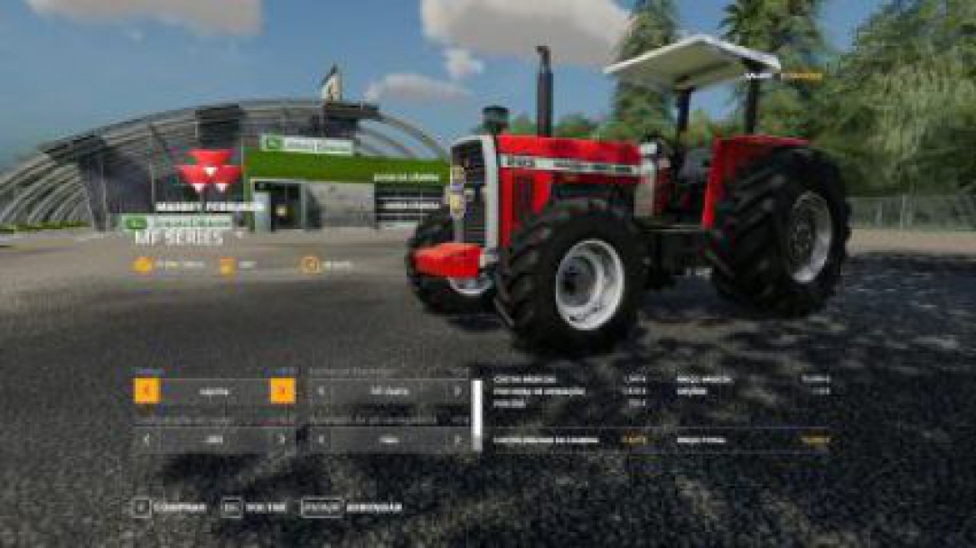 FS19 Massey Ferguson Series 290 4×2 Series 4×4 v2.1.0.0