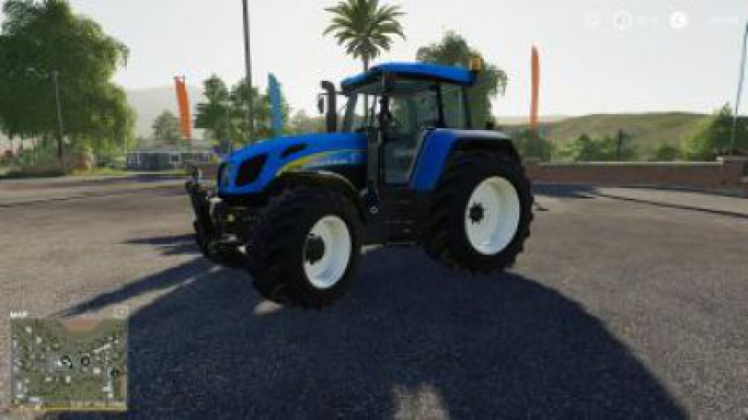 FS19 New Holland 7550 bygoli v1.0