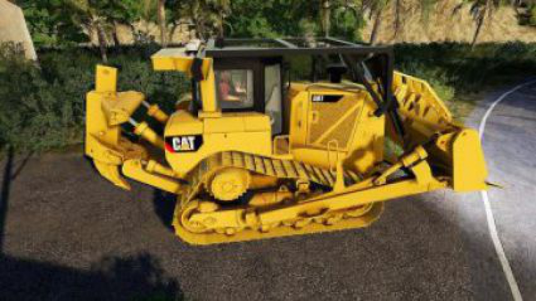 FS19 BullDozer CATERPILLAR D8T SDM v1.0