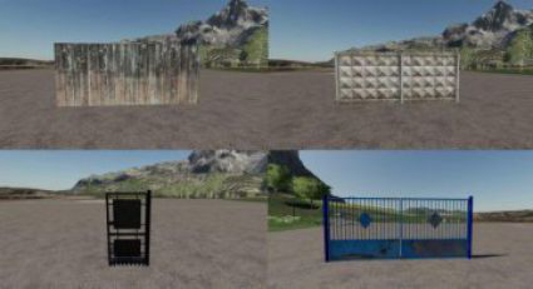 FS19 Fences and gates v1.0.0.0