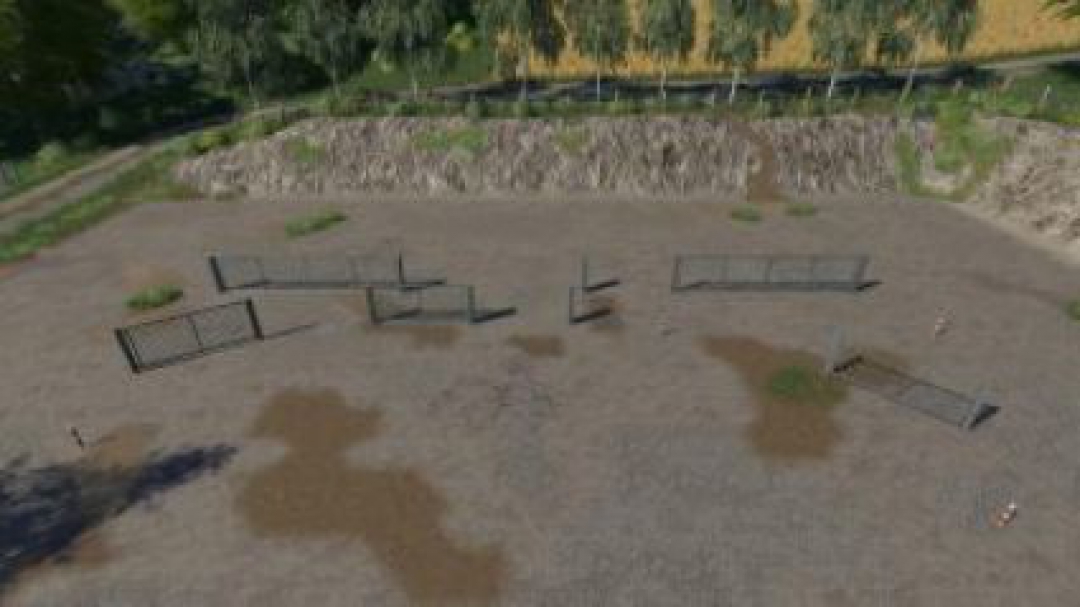 FS19 Placeable Metal Gates And Fences v2.1.0.0