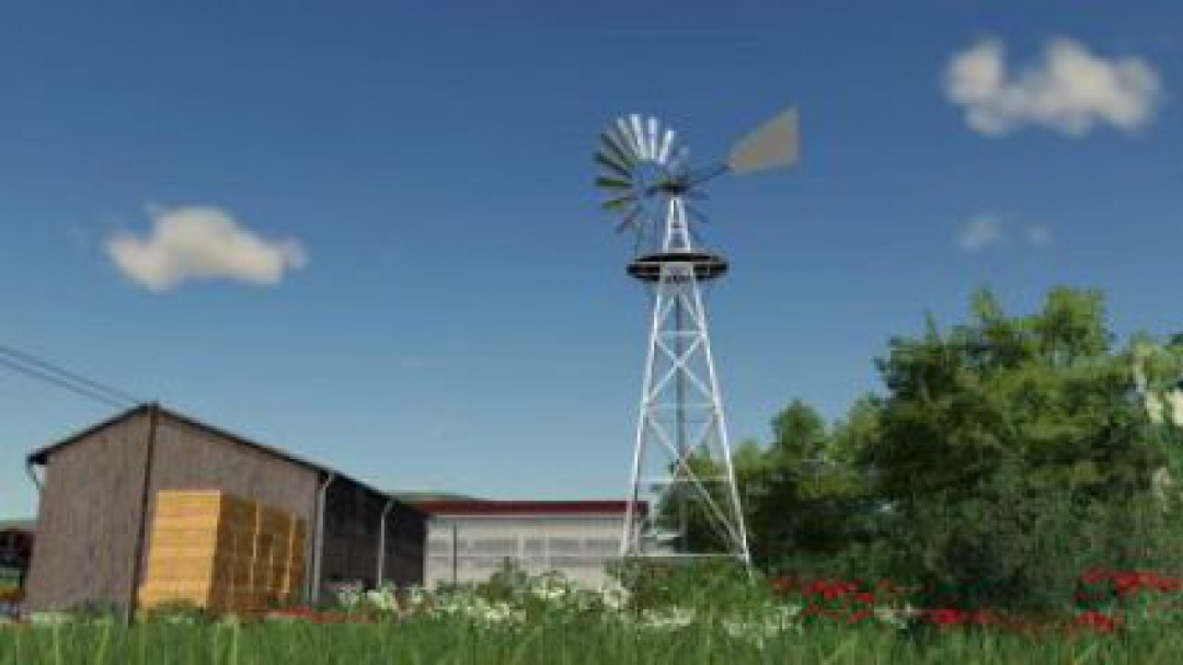 FS19 Water Wind Turbine v1.0.0.0