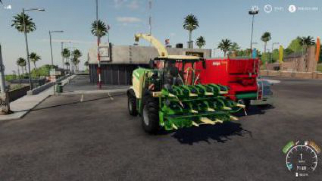 FS19 Krone x collect 50 meter v1.0