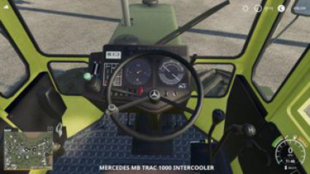 FS19 Mercedes Benz Trac 1000 Intercooler v1.1.0.0