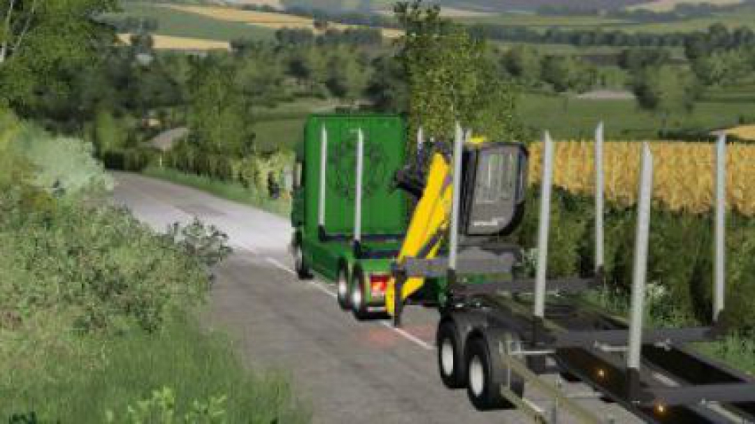 FS19 Scania r730 log truck v1.0