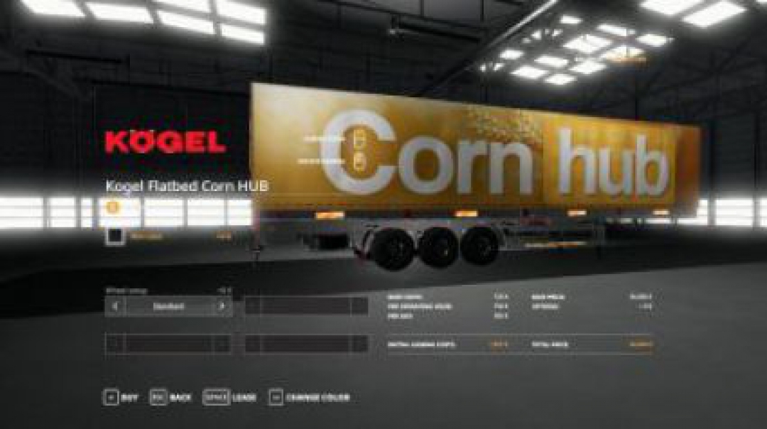 FS19 CORNHUB KOGEL AUTOLOADER TRAILER v1.0