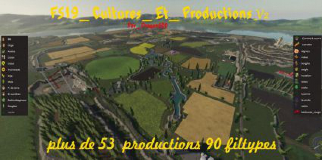 FS19 Cultures et Productions v2.0