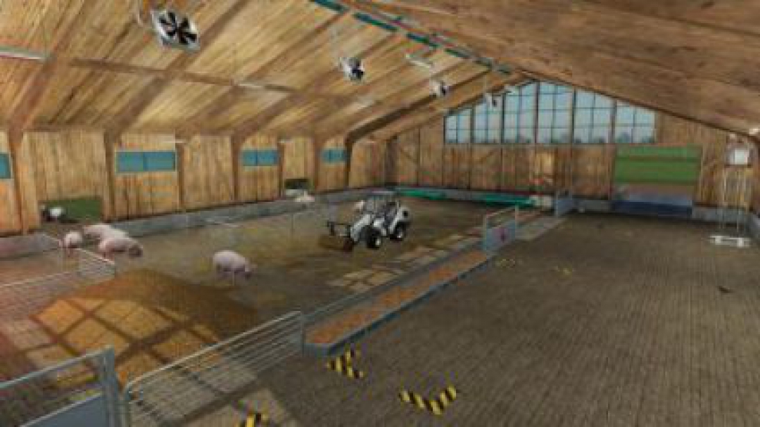 FS19 Organic Pigsty Placeable v1.9