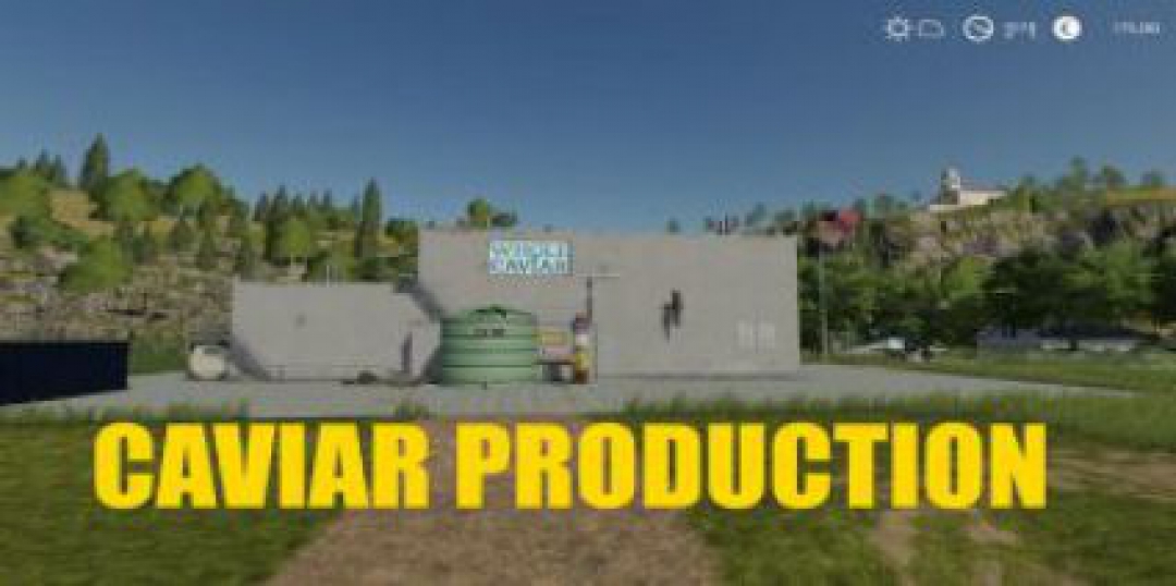 FS19 Caviar Production v1.0