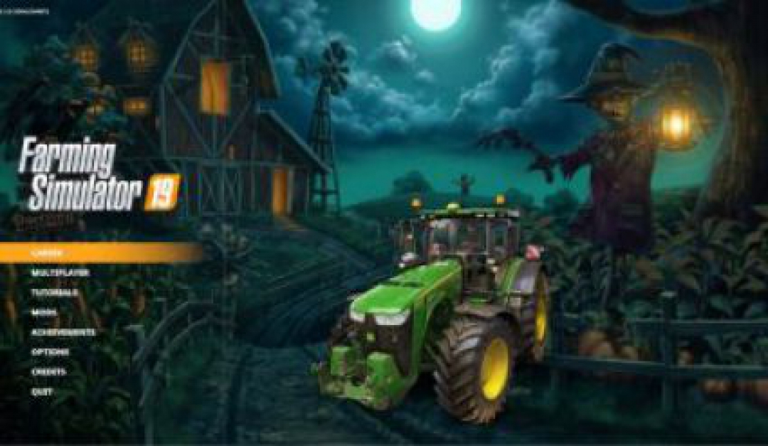 FS19 HALLOWEEN 2019 MENU BACKGROUND