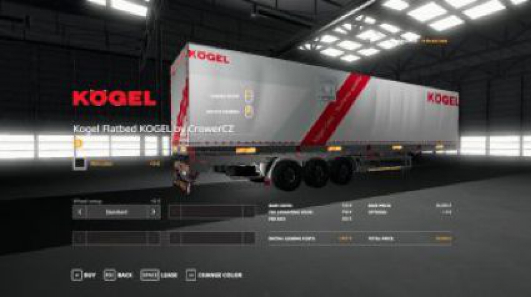 FS19 KOGEL ORIGINAL AUTOLOADER TRAILER v1.0