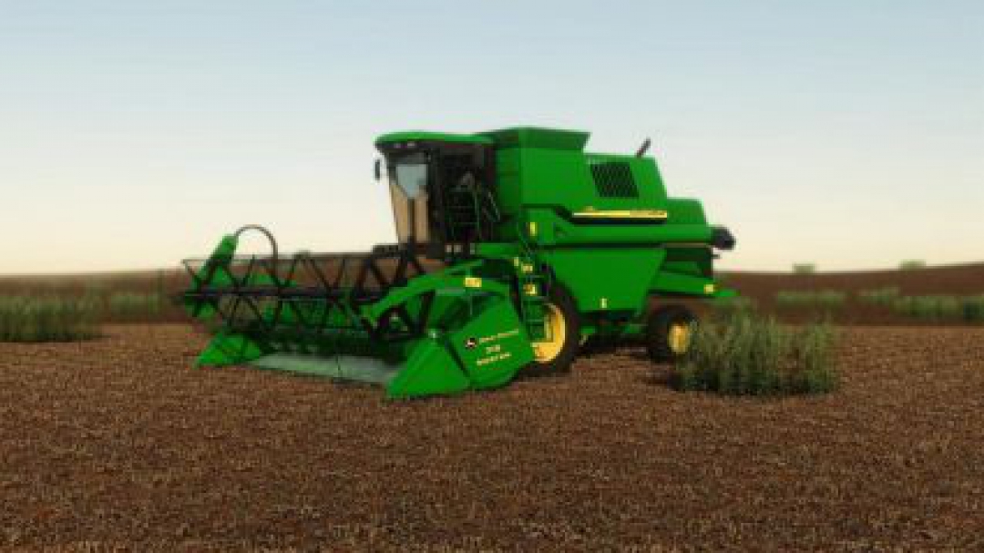 FS19 JOHN DEERE 1450 + PLATFORM v1.0