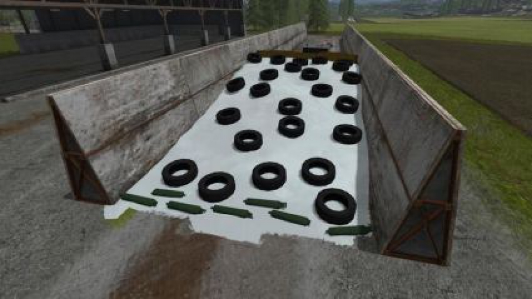 FS19 Tire and sandbag Mod v1.0