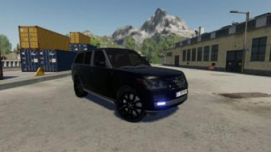 FS19 Range Rover Vogue Black Edition v1.0.0.0