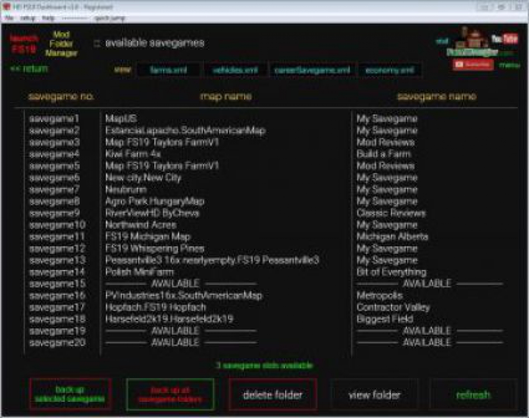 FS19 Dashboard v2.2