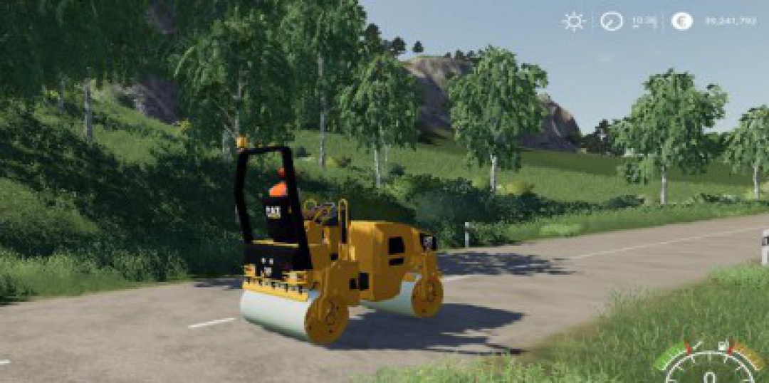 Compacteur CATERPILLARD CB32 v1.5