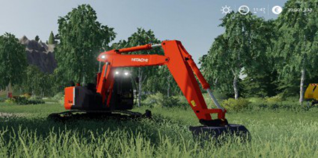 EXCAVATRICE HITACHI v1.5