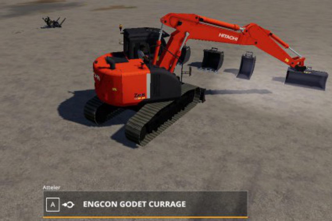 EXCAVATRICE HITACHI v1.5