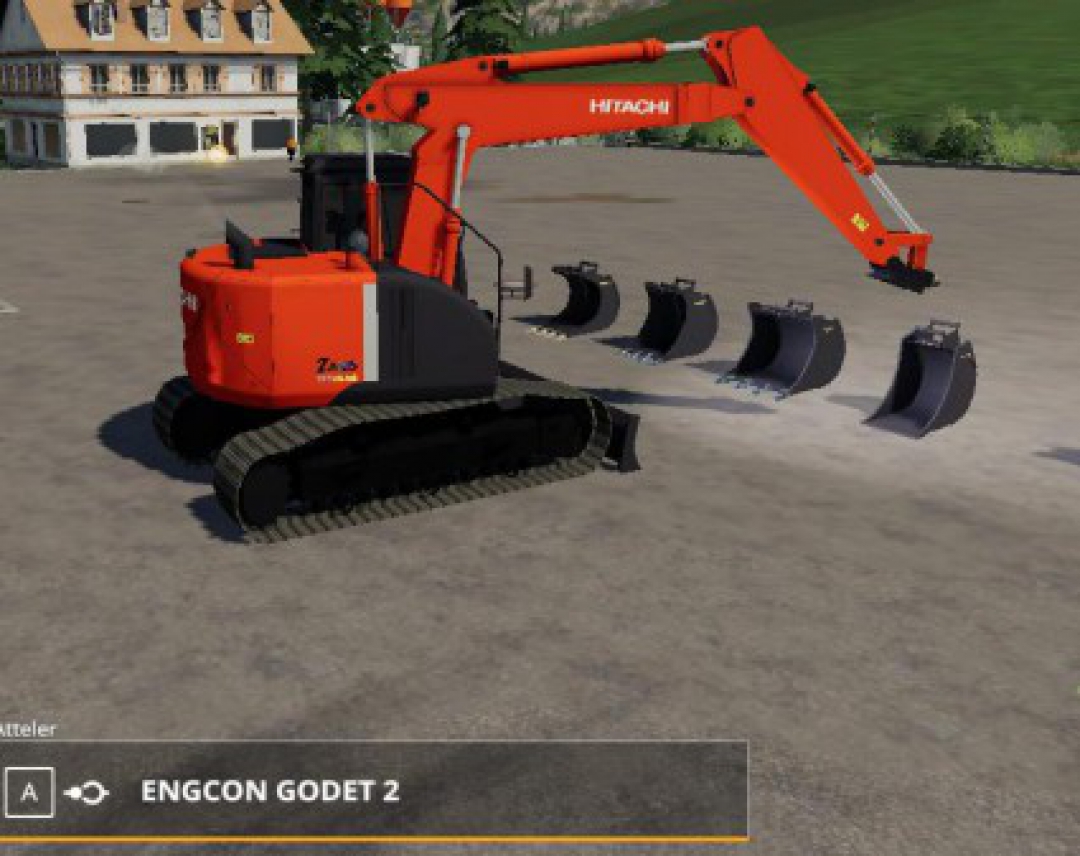 EXCAVATRICE HITACHI v1.5