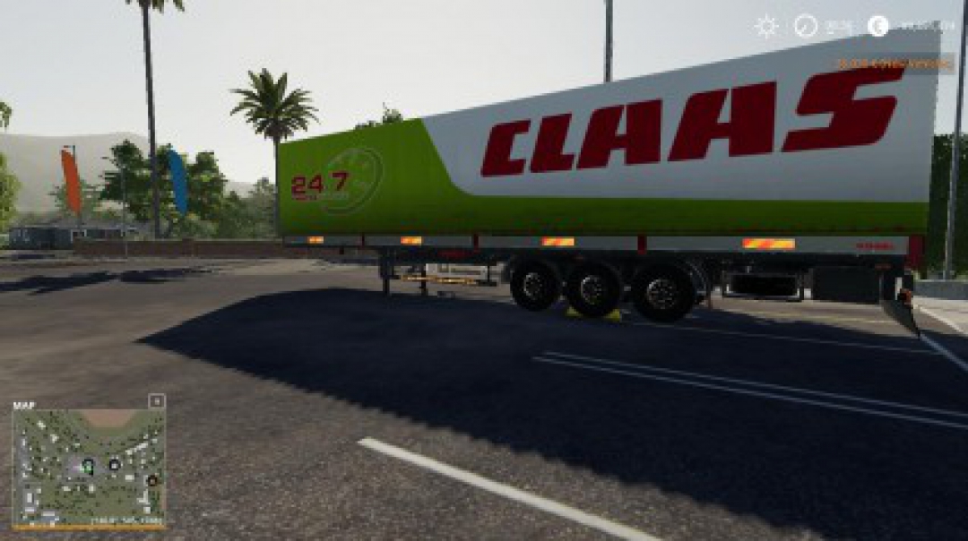 FS19 CLAAS SERVICE KOGEL AUTOLOADER TRAILER v1.0