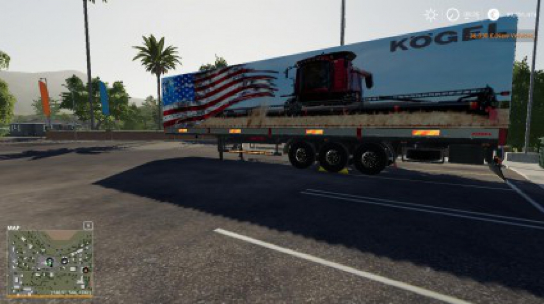 USA FARMING KOGEL AUTOLOADER TRAILER v1.0