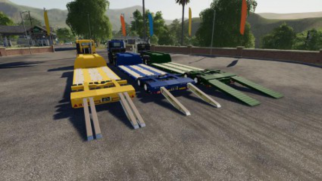 16 Wheels Lowdeck Trailer v1.2.1.1