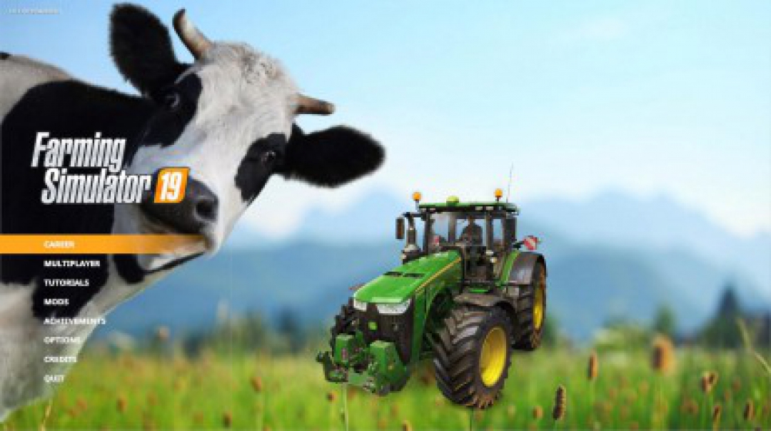 FS19 COW MENU BACKGROUND v1.0