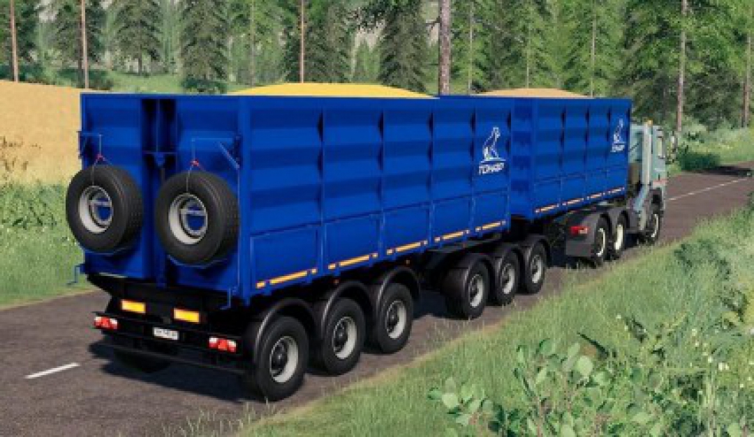 Tonar 95411 Articulated Grain Trailer v1.0.0.0