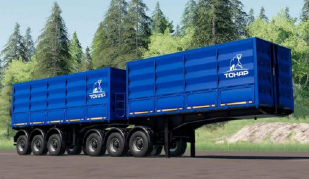 Tonar 95411 Articulated Grain Trailer v1.0.0.0