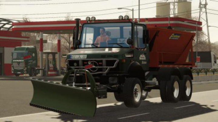 fs19-mods, Winter service Unimog 2450 6x6 v1.0