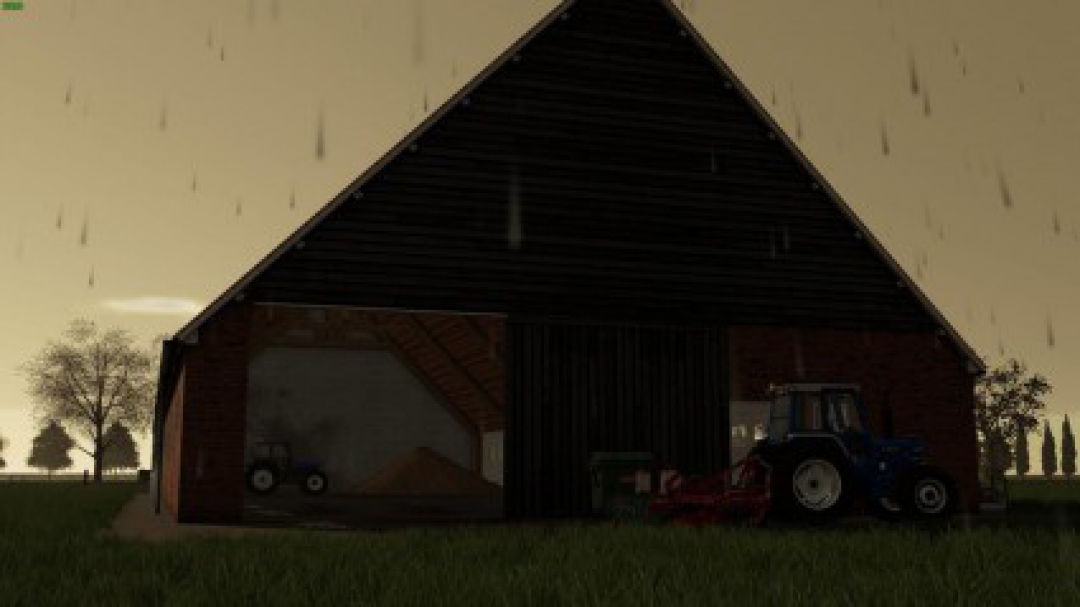 Old Styled Farmhouse With Barn v1.0.0.0