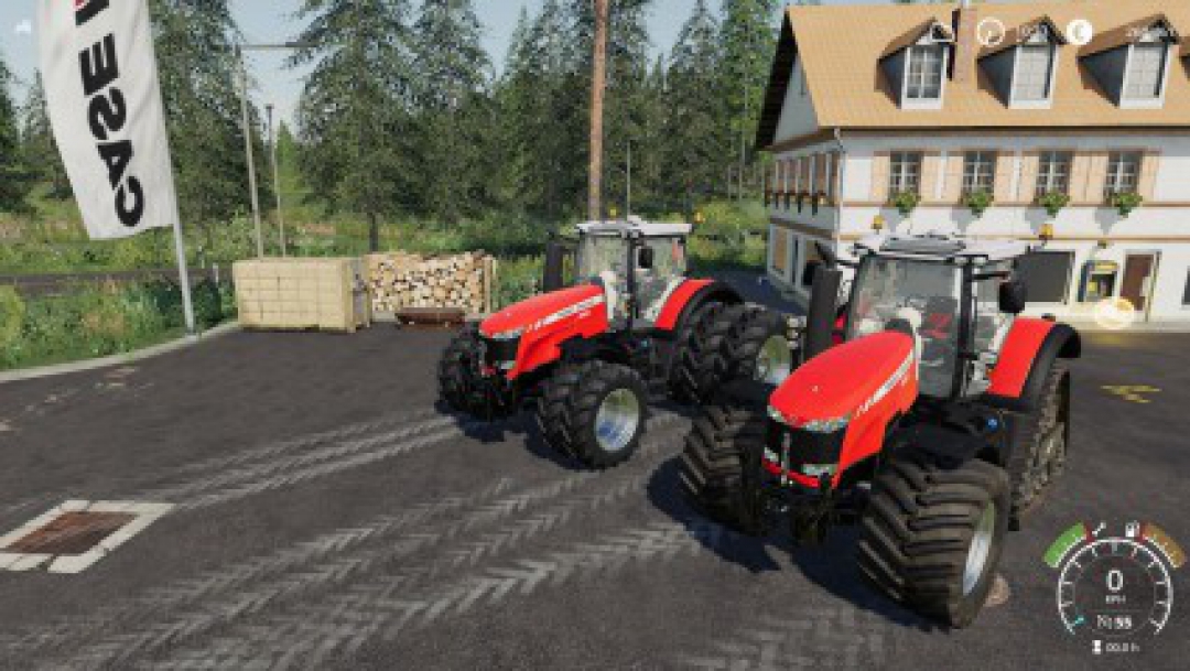 Massey Ferguson 8700 + Veenhuis Premium Integral 30000 v1.0