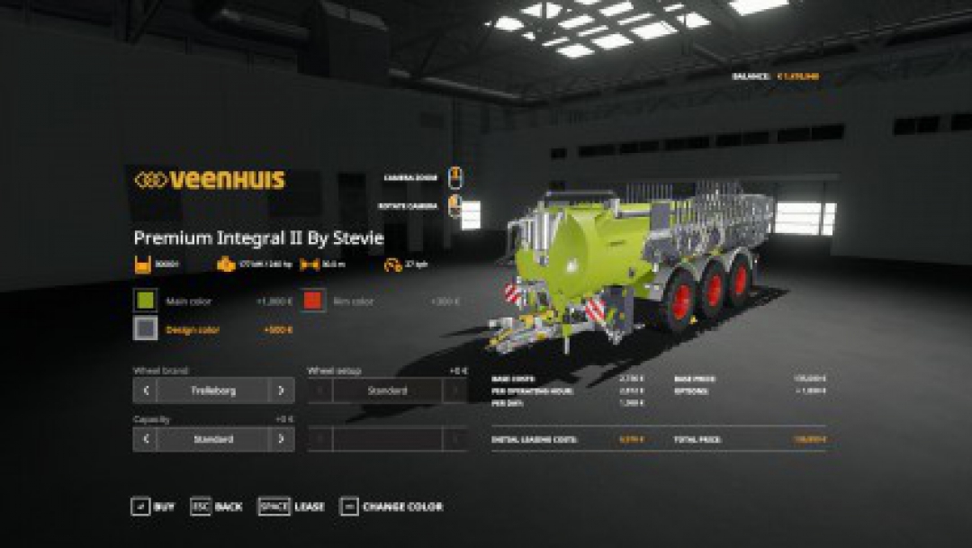 Massey Ferguson 8700 + Veenhuis Premium Integral 30000 v1.0